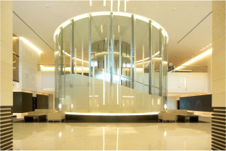 The CIP Terminal lobby